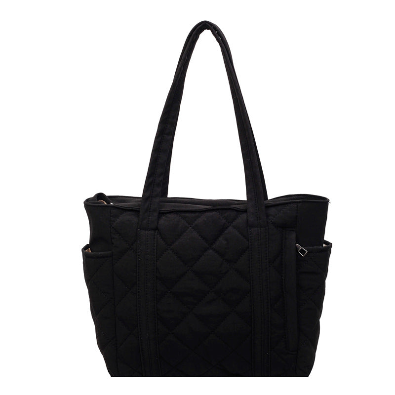 Quilted Functional Utility Tote