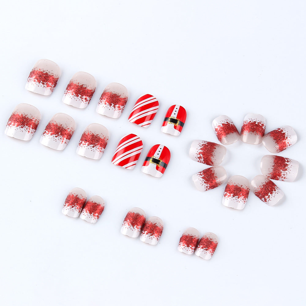 Festive Holiday Themed Nail Art Set Stornfield