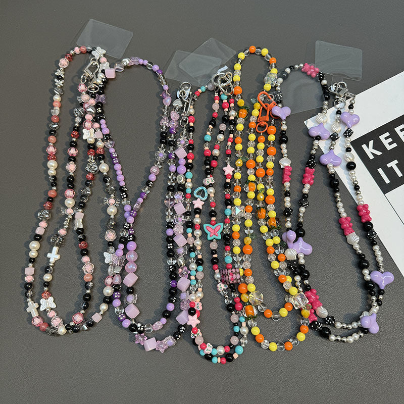 Artisan Beaded Charm Necklace Stornfield