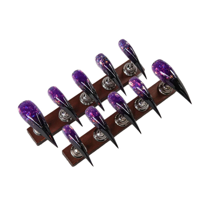 Artistic Long Stiletto Press-On Nails