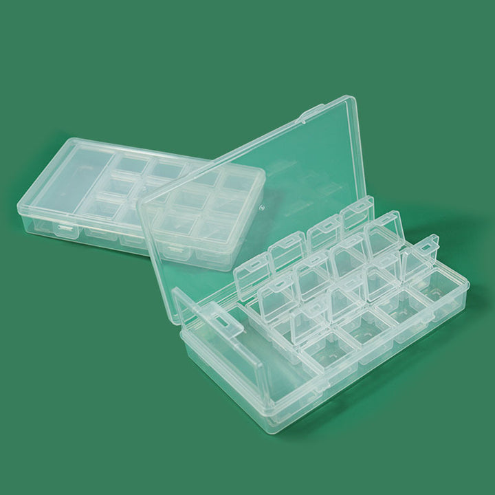 Transparent Multi-Compartment Craft Storage Organizer Stornfield
