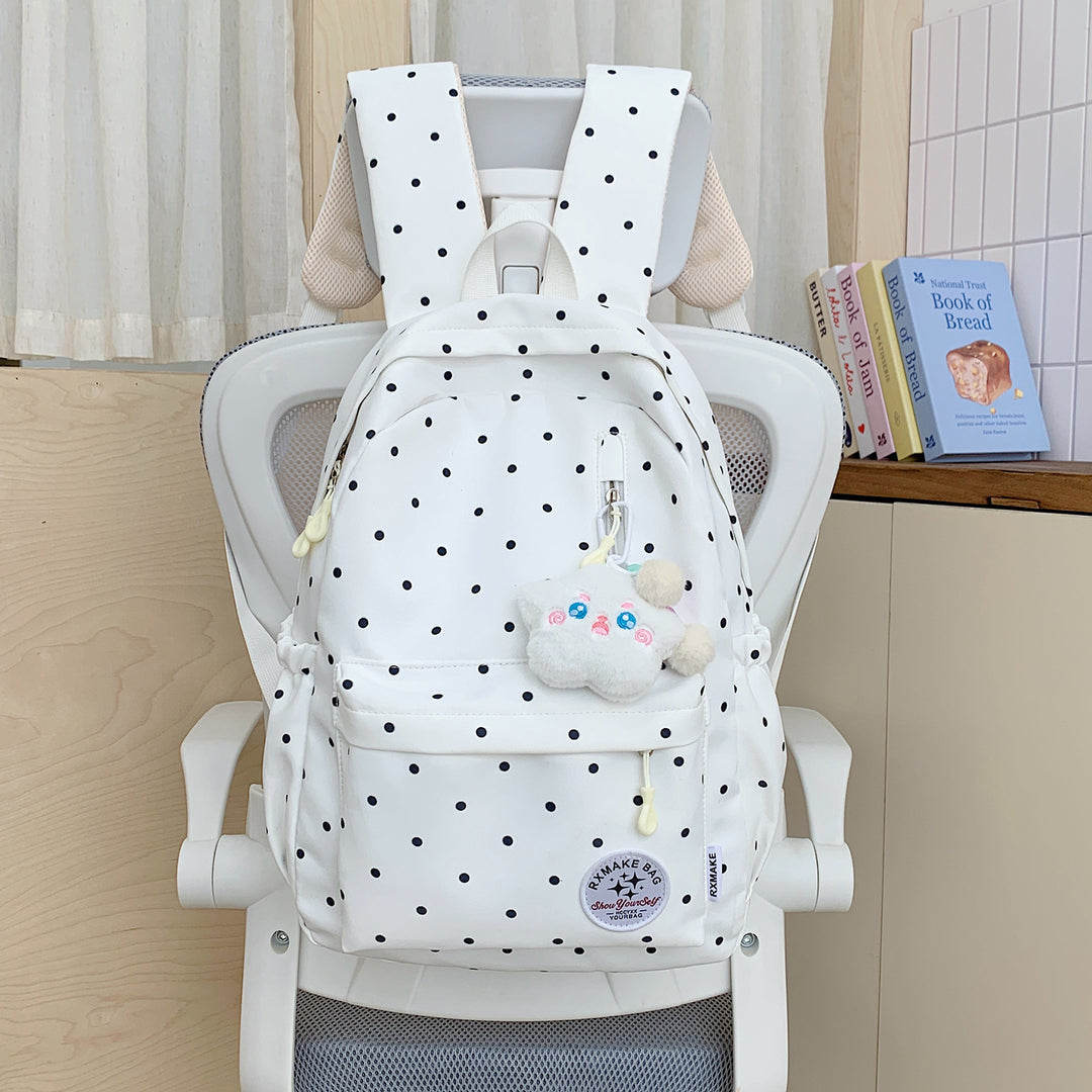 Polka Dot Student Backpack Stornfield