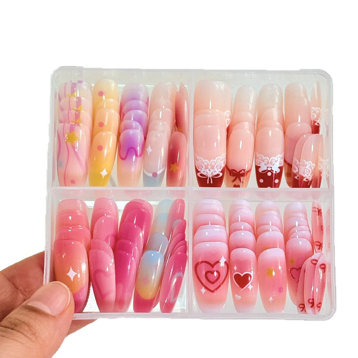 Artistic Press-On Nail Collection Stornfield