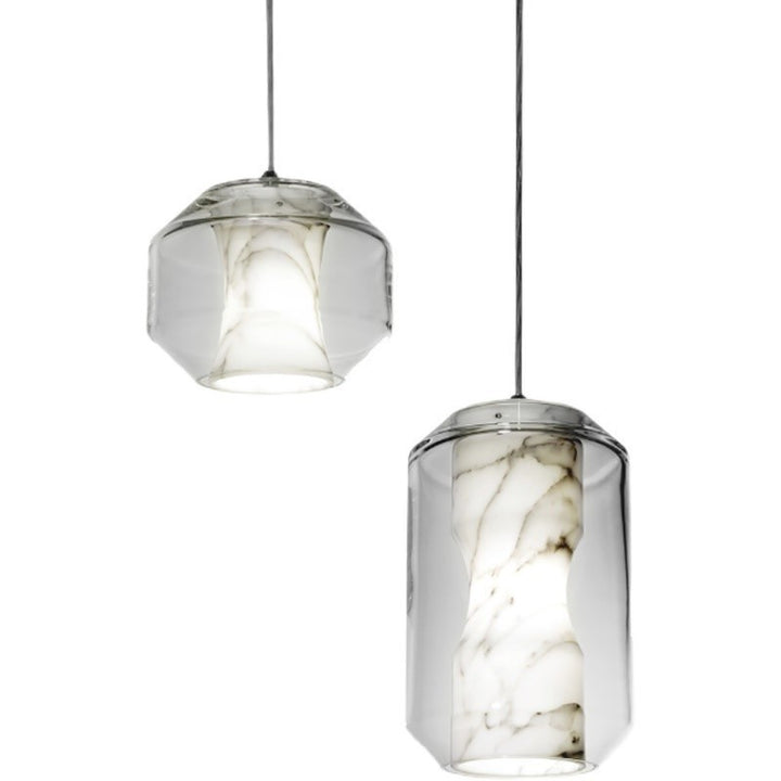 Artistic Glass Pendant Light