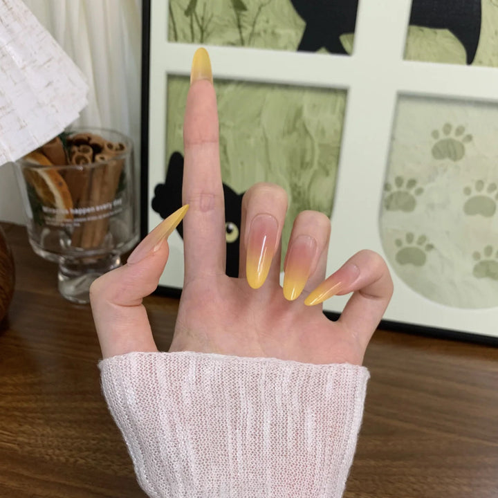 Gradient Stiletto Press-On Nails Stornfield
