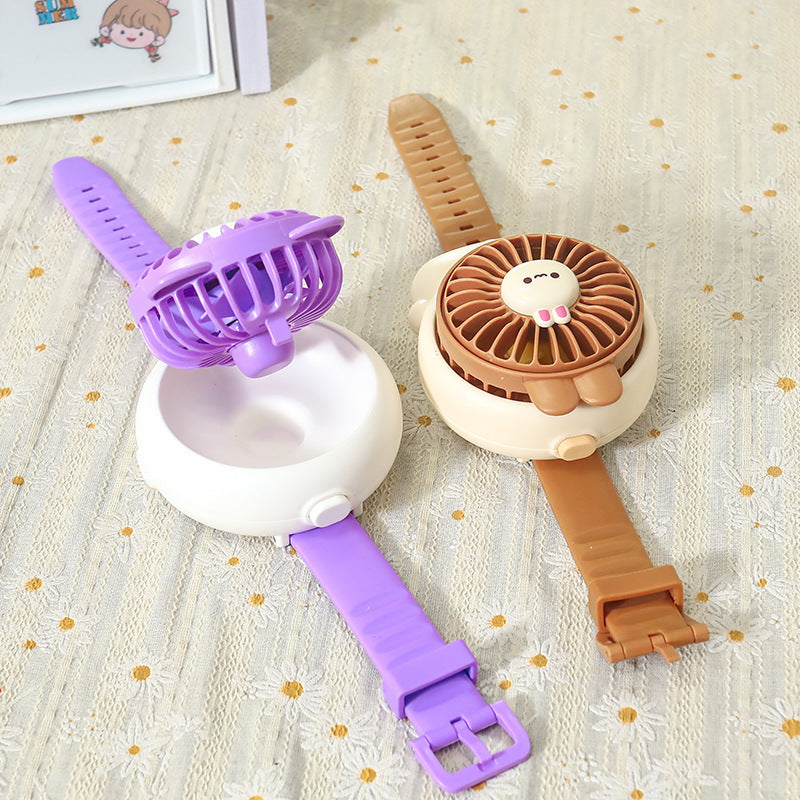 Women's portable handheld fan in cute rabbit design Stornfield