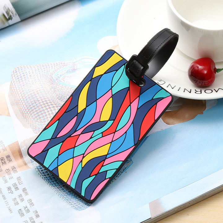 Unisex Luggage Tag in Artistic Design Bowlift