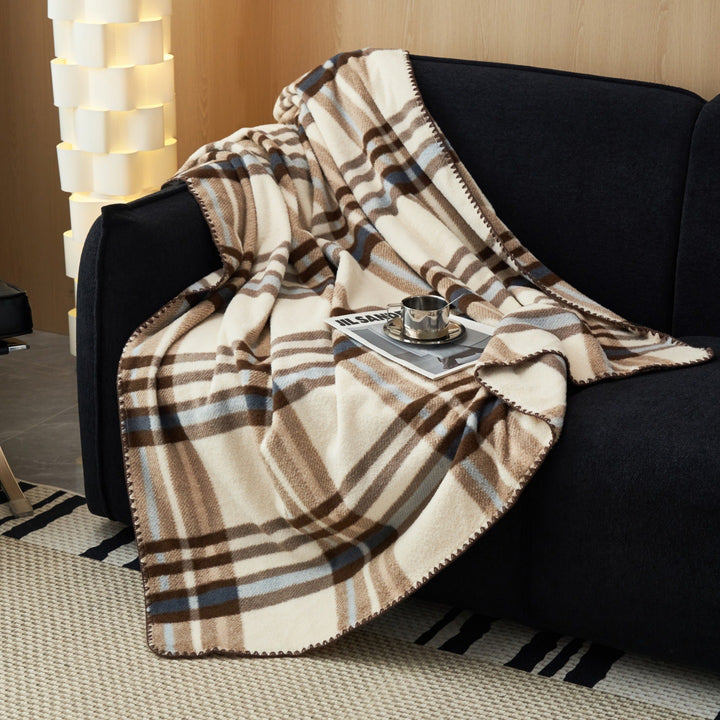 Cozy Decorative Fleece Throw Blanket