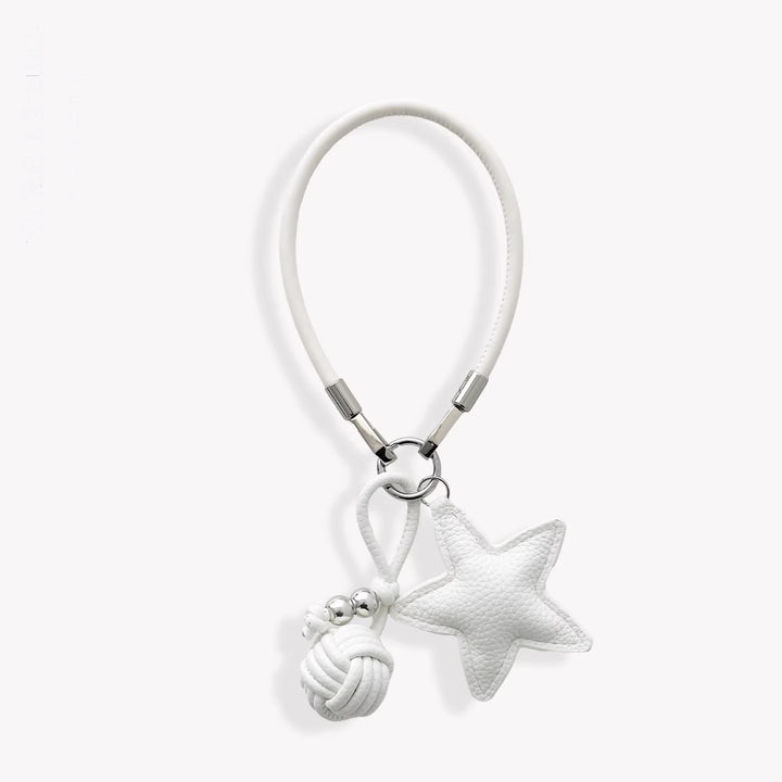 Decorative Leather Star Keychain Stornfield