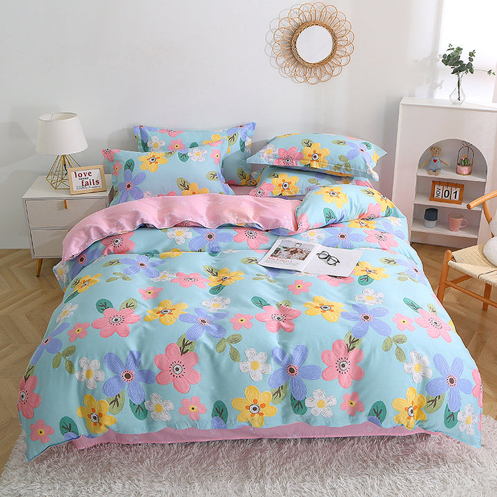 Checked Pattern Bedding Set