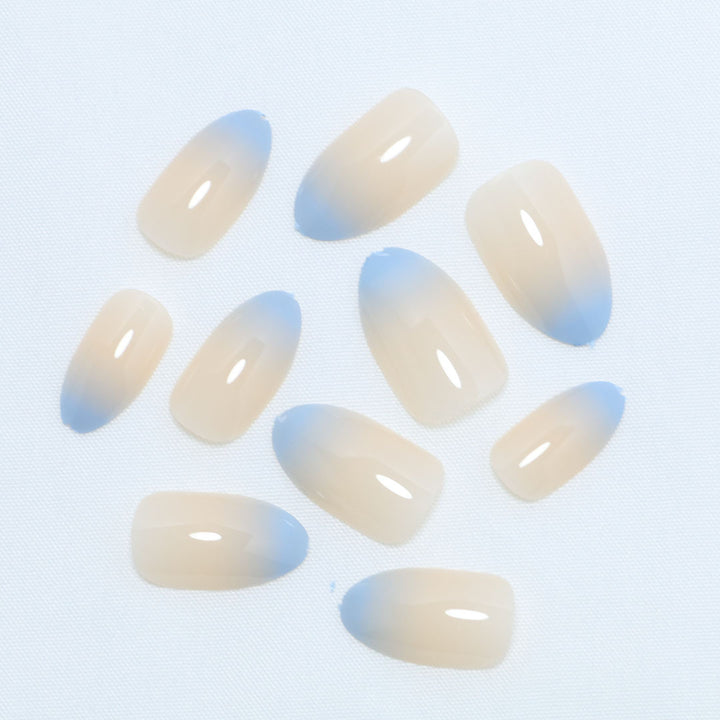 Premium Ombre Press-On Nails Stornfield
