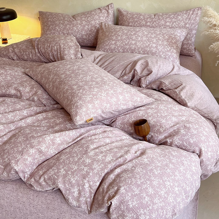 Floral Patterned Duvet Cover Set 1792801681