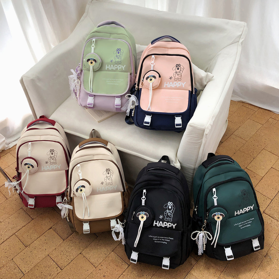 Whimsical Dog-Themed Backpack Stornfield