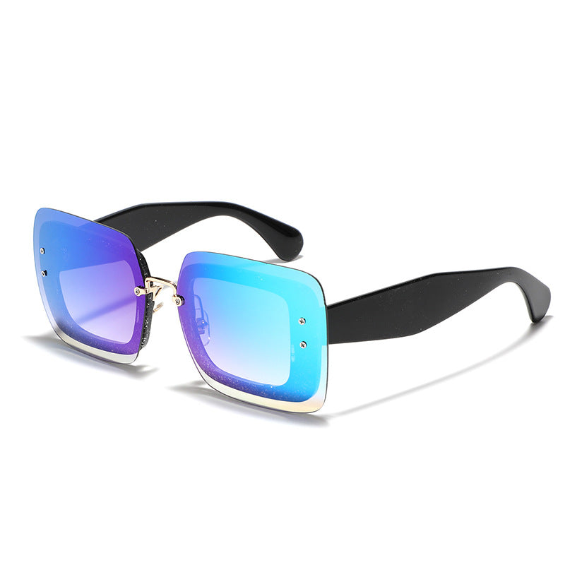 Women's square sunglasses with innovative frame Stornfield