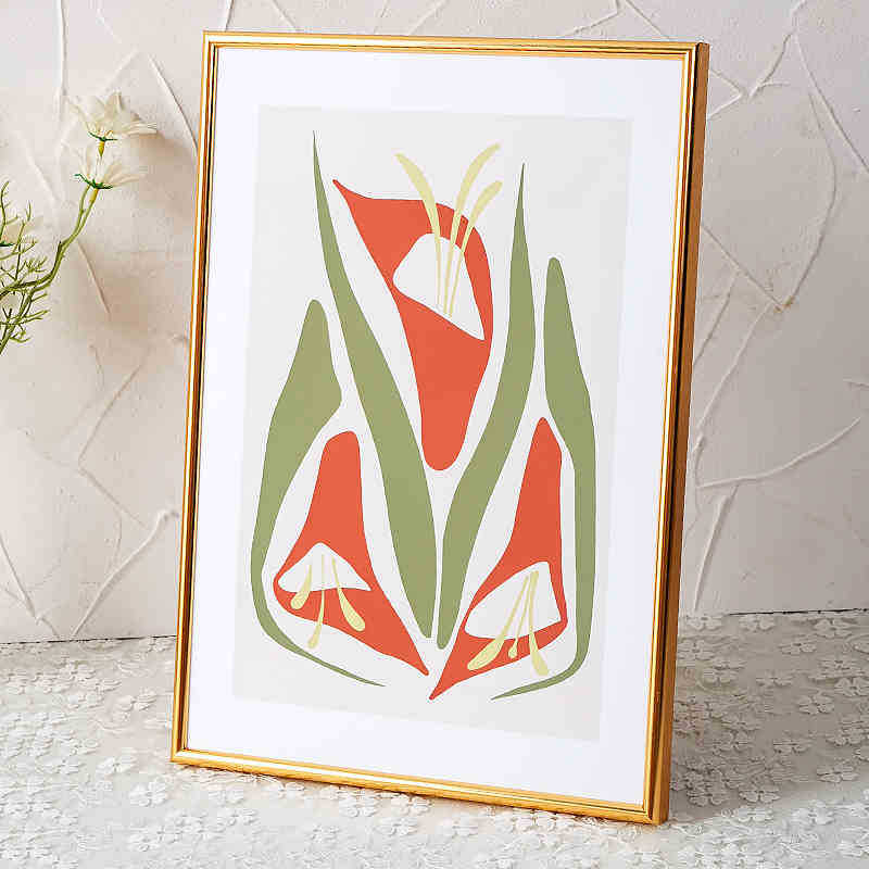 Artistic Decorative Framed Minimalist Art Print