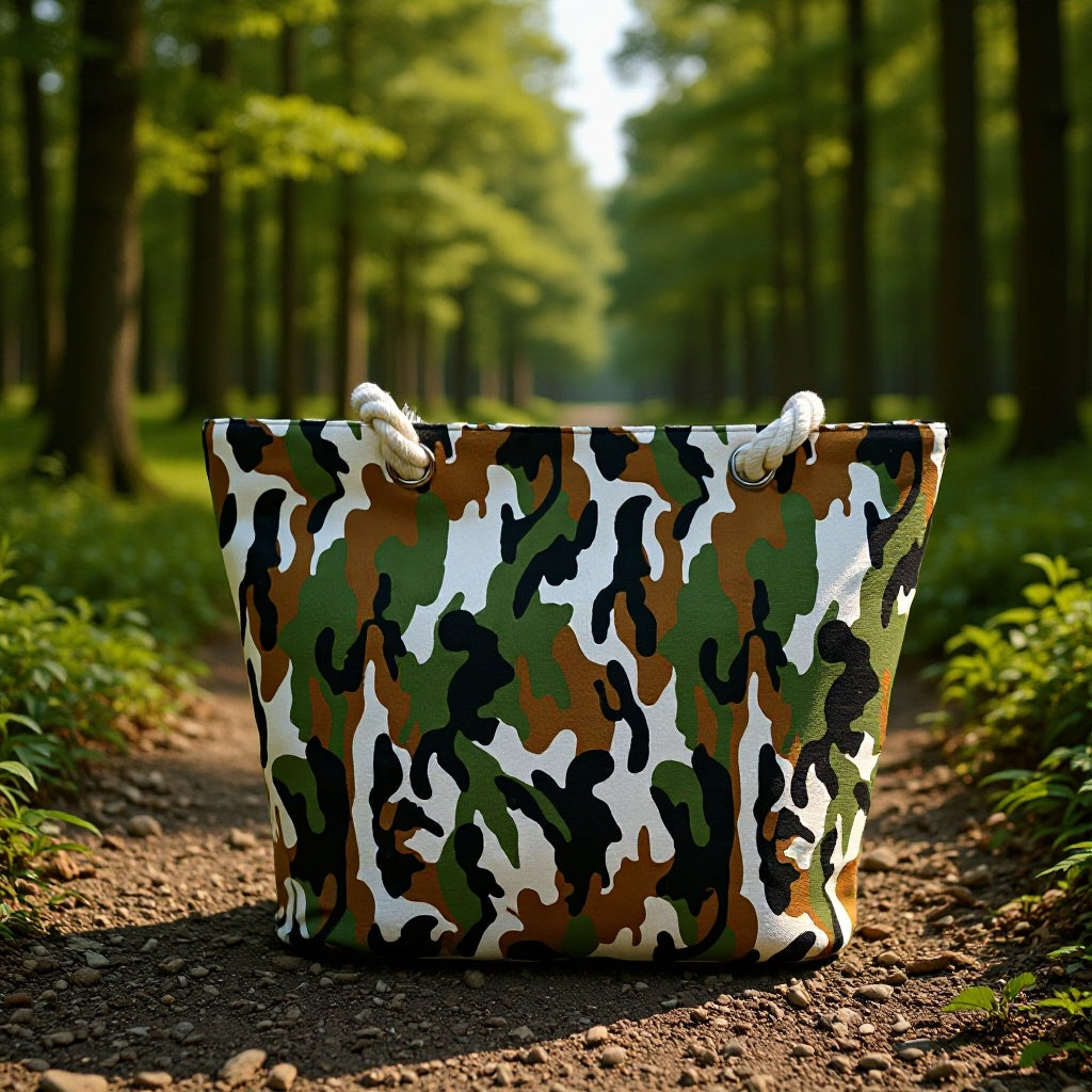 Camouflage Bags Made Of Sturdy Cotton Fabric Stornfield