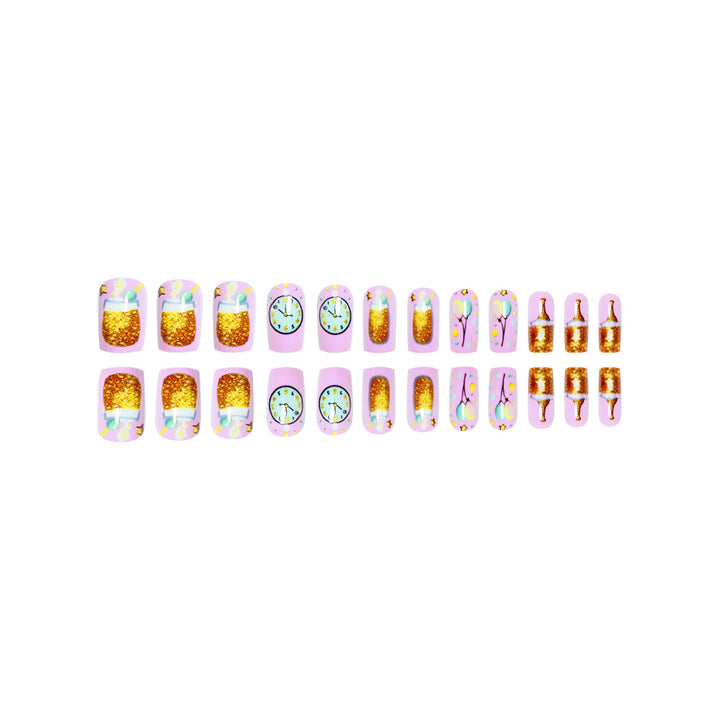 Festive Celebration Press-On Nail Art Stornfield