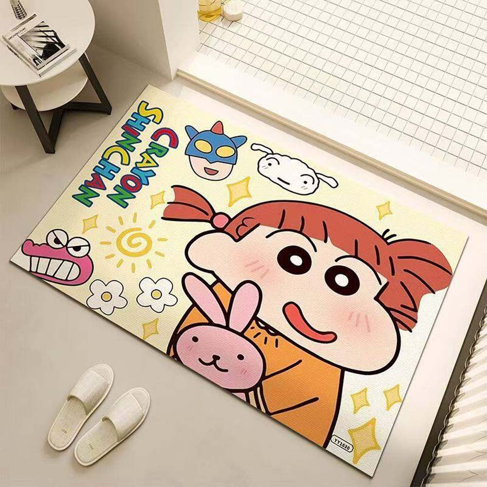 Cartoon-Themed Floor Mat