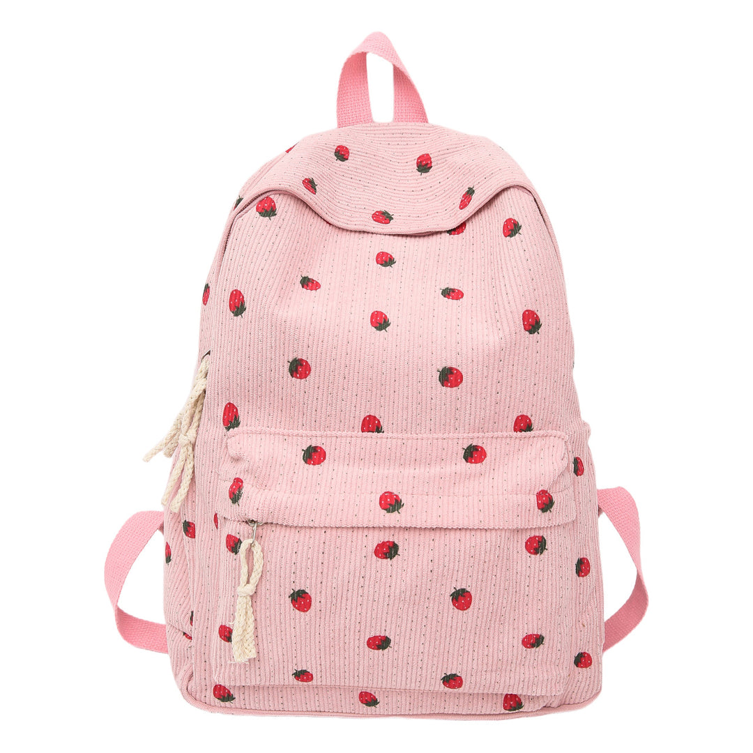 Backpack with Playful Fruit Pattern Stornfield