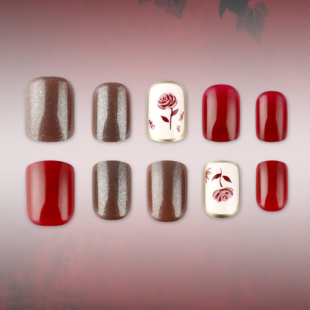 Decorative Floral Nail Art Stornfield