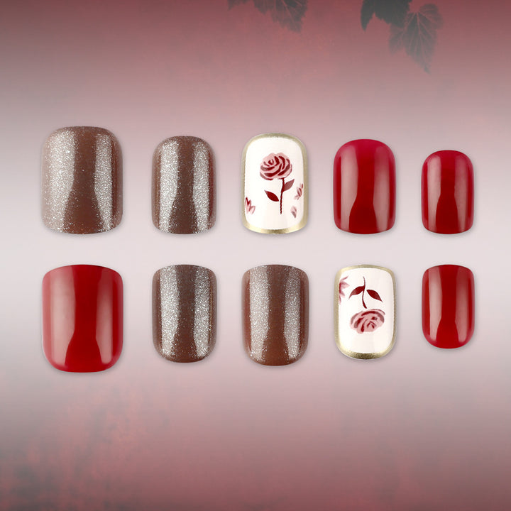 Decorative Floral Nail Art Stornfield