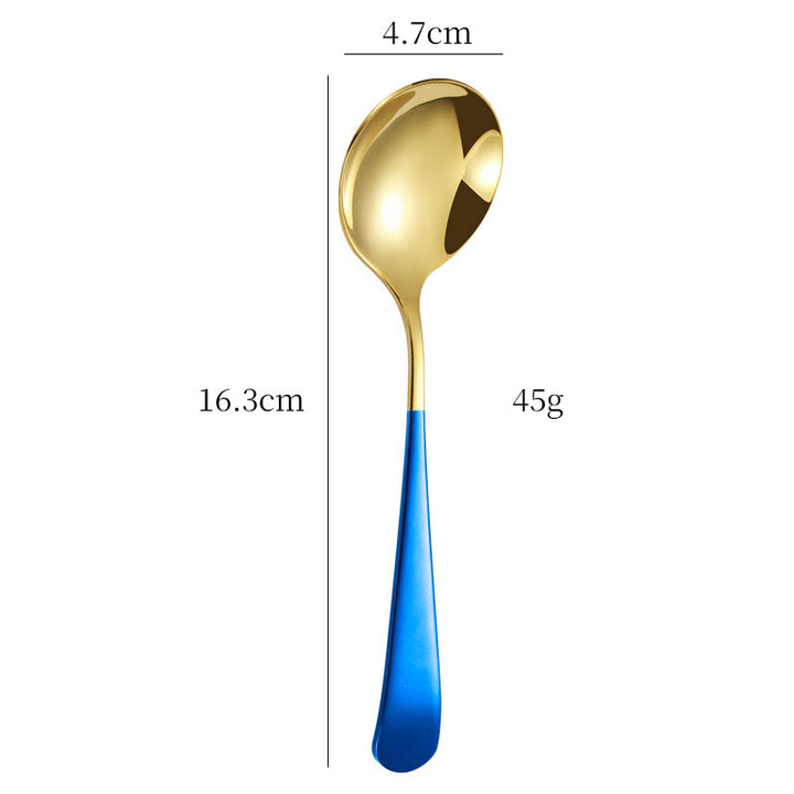 Elegant Dessert Spoon with High-Quality and Non-Slip Grip Design Stornfield