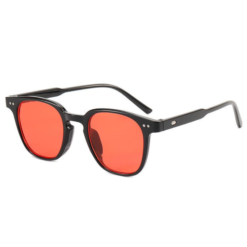 Women's fashionable square sunglasses with shiny frame Stornfield
