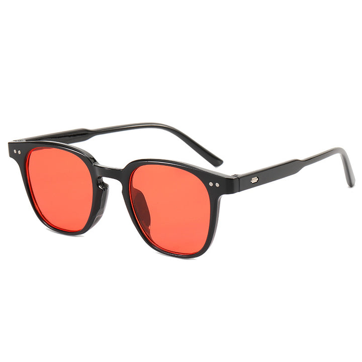 Women's fashionable square sunglasses with shiny frame Stornfield