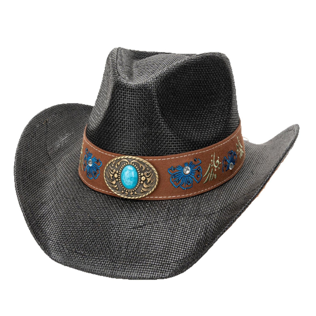 Straw Short Brim Cowboy Hat – Western Style | Stornfield
