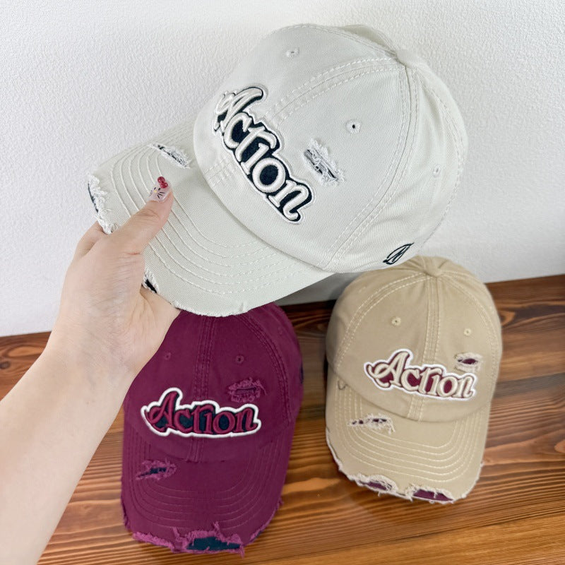 Men's Distressed Graphic Baseball Cap Stornfield 1784270841