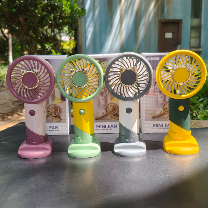 Unisex Portable Mini Fan with Rechargeable Battery Stornfield