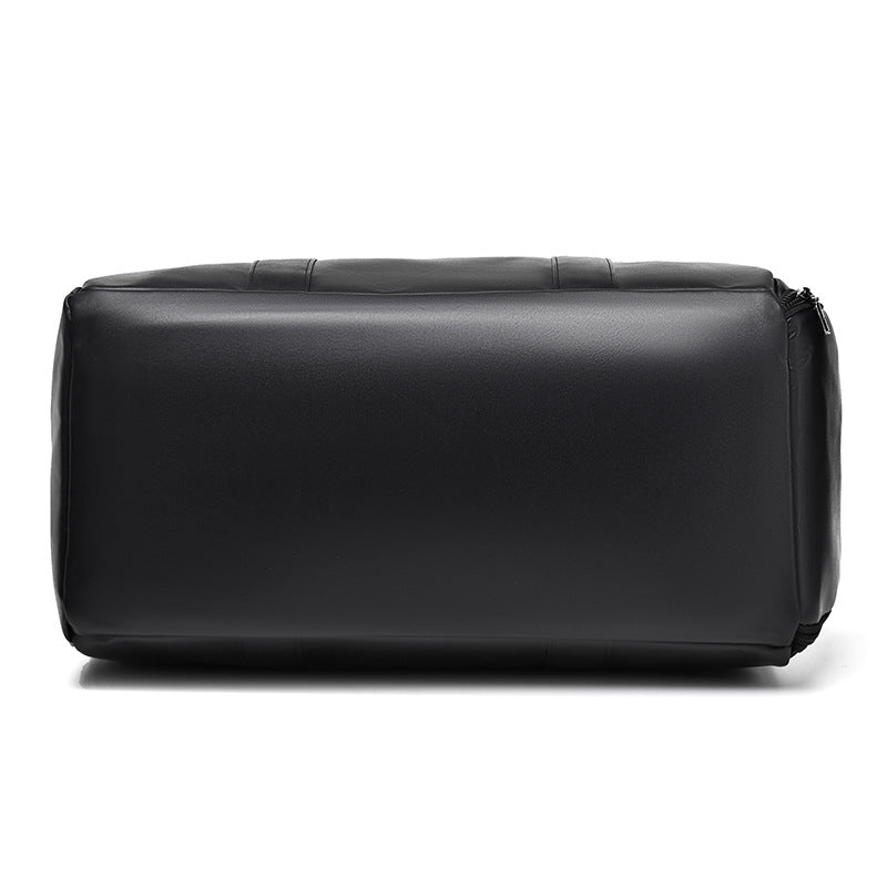 Premium Leather Weekender Duffel Bag Stornfield