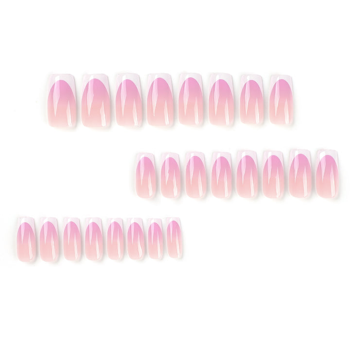 Artful Nail Extensions with Delicate Ombre Design Stornfield