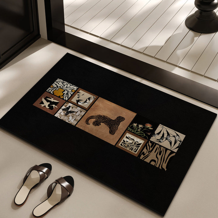 Decorative Bird Theme Rug