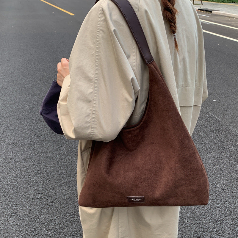 Premium Suede Slouchy Tote Bag Stornfield