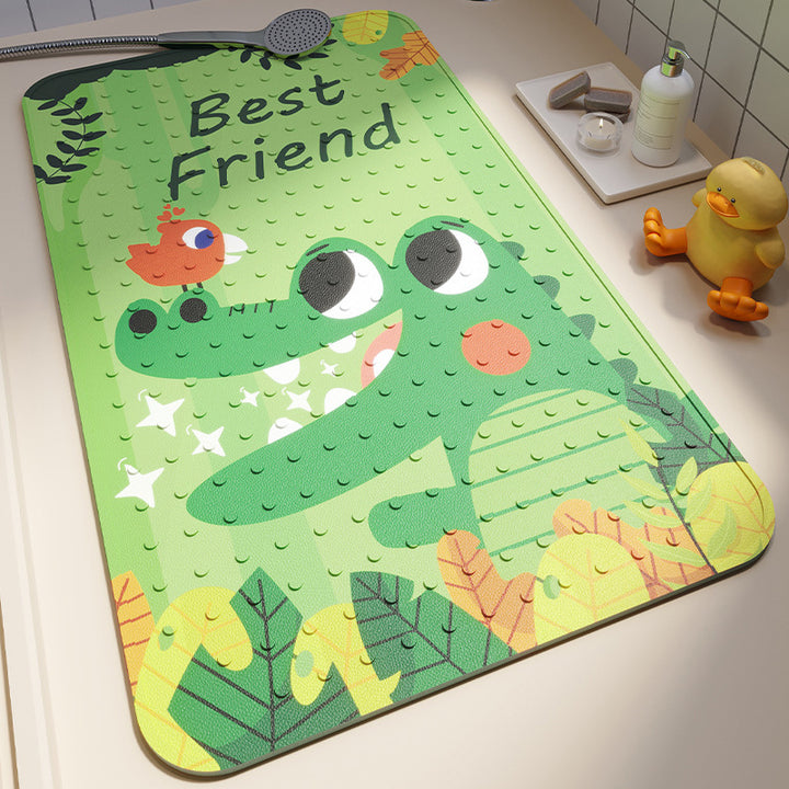 Fun Themed Bath Mat for Bathroom