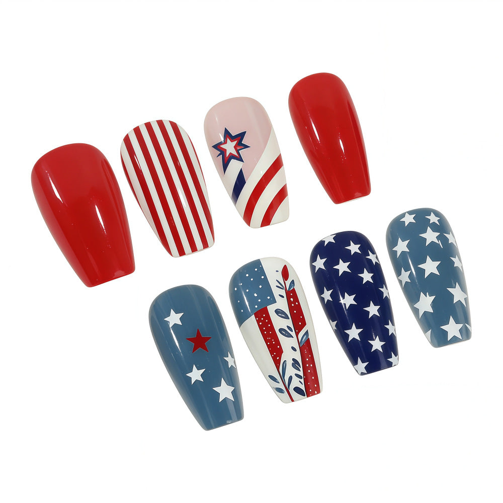Creative and festive art nails Stornfield