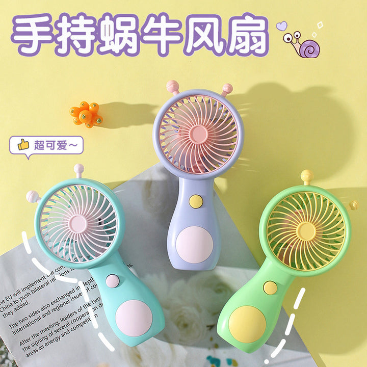 Ladies Portable Hand Fan with Cute Design Stornfield