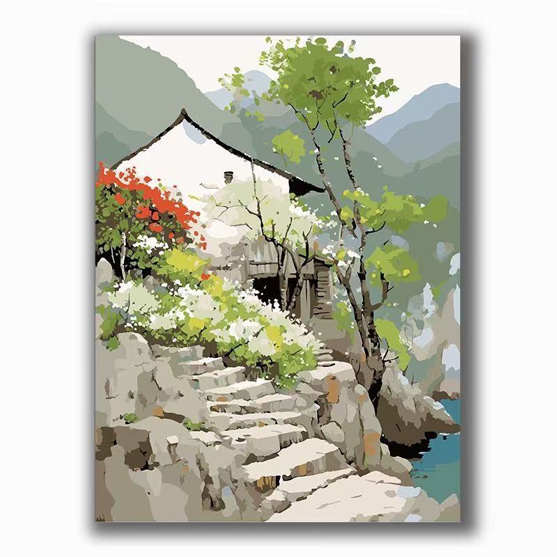 Urban Vintage Architecture Canvas Art Stornfield