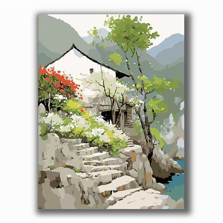 Urban Vintage Architecture Canvas Art Stornfield