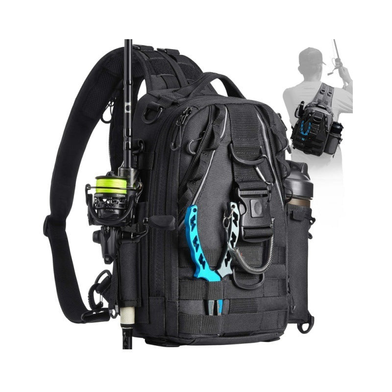 Multifunctional Fishing Backpack Bag with Integrated Accessory Compartments Stornfield