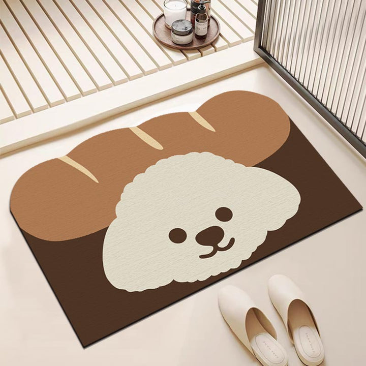 Cute Animal-Themed Floor Mat