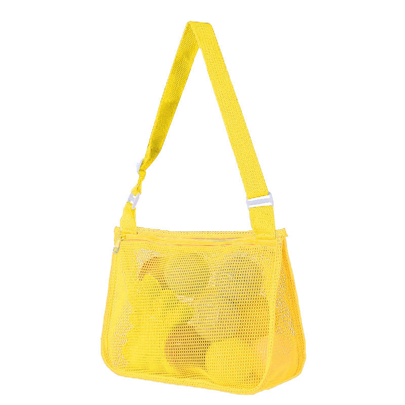 Practical and Breathable Beach Bag with Mesh Structure Stornfield
