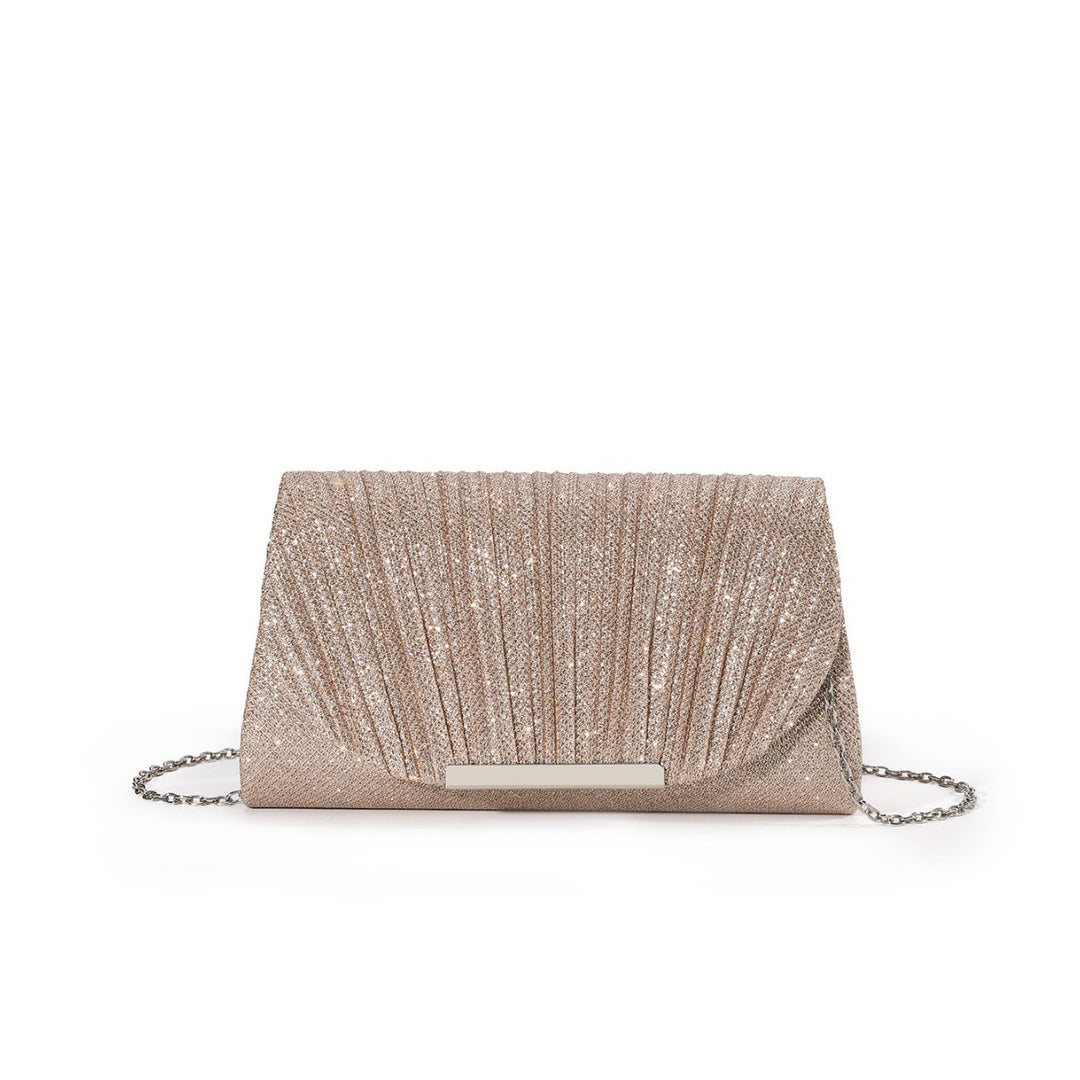 Elegant Pleated Evening Clutch