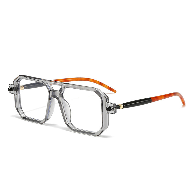Women oversized rectangular glasses Stornfield
