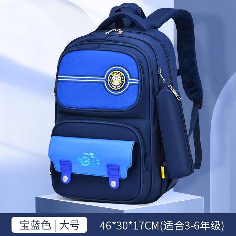 School backpack with ergonomic design and multiple compartments Stornfield