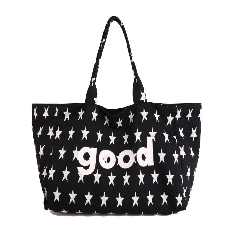 WoCasual Graphic Print Tote Bag Stornfield