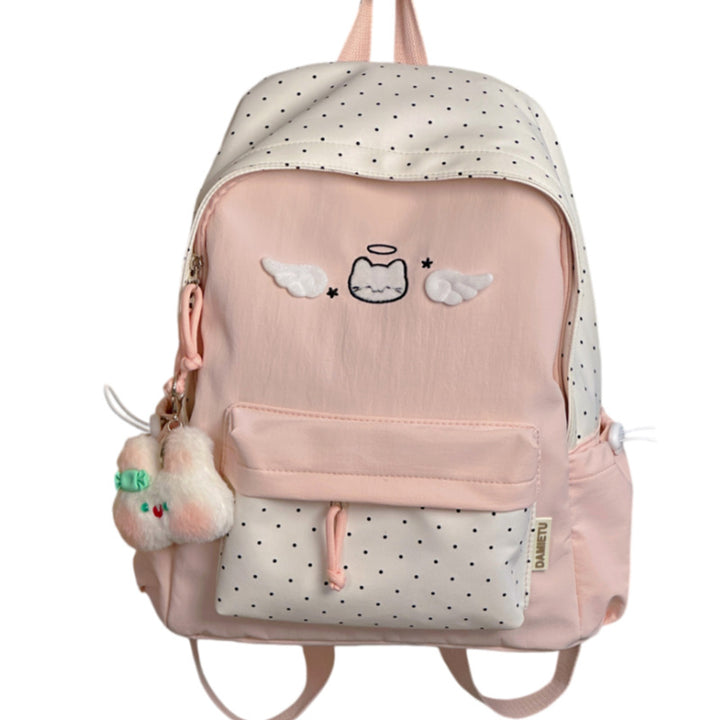 Cute Character Embroidered Backpack Stornfield