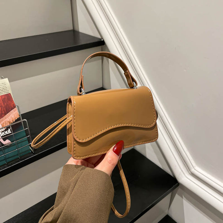 WoStylish Patent Leather Mini Handbag Stornfield
