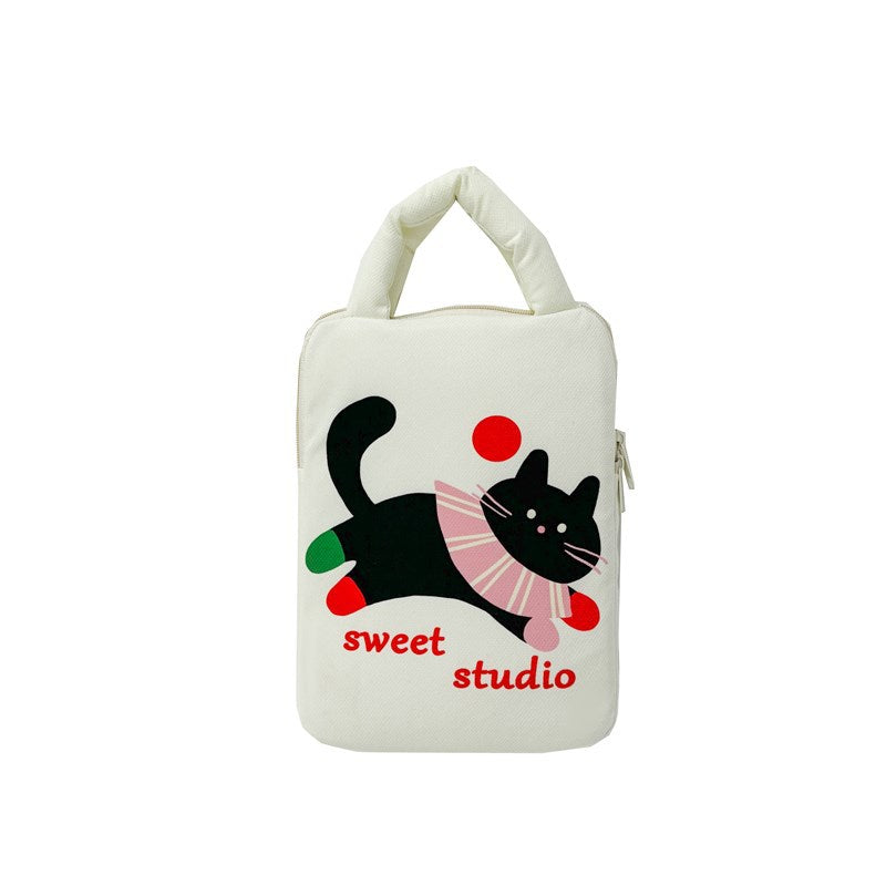 Laptop bag with creative cat pattern Stornfield